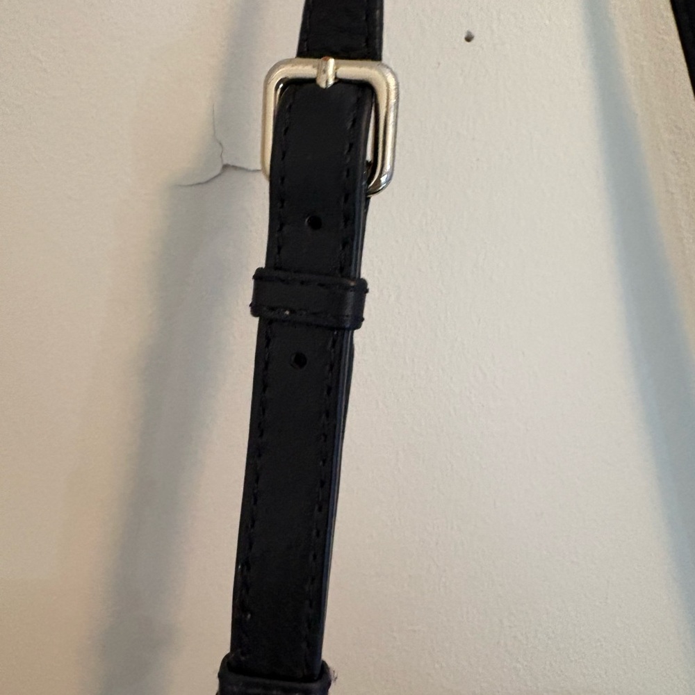 Kate Spade Black Leather Crossbody Satchel - Picture 5 of 16